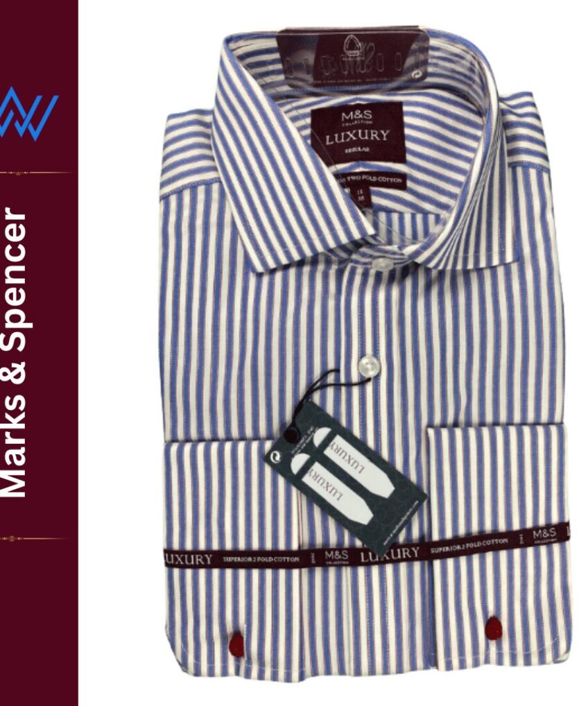 MENS FORMAL SHIRT BY MARKS AND SPENCER
