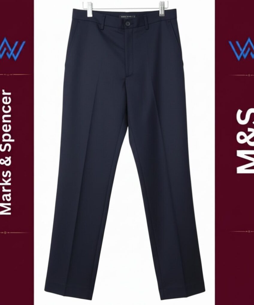 M&S Regular Fit Trouser
