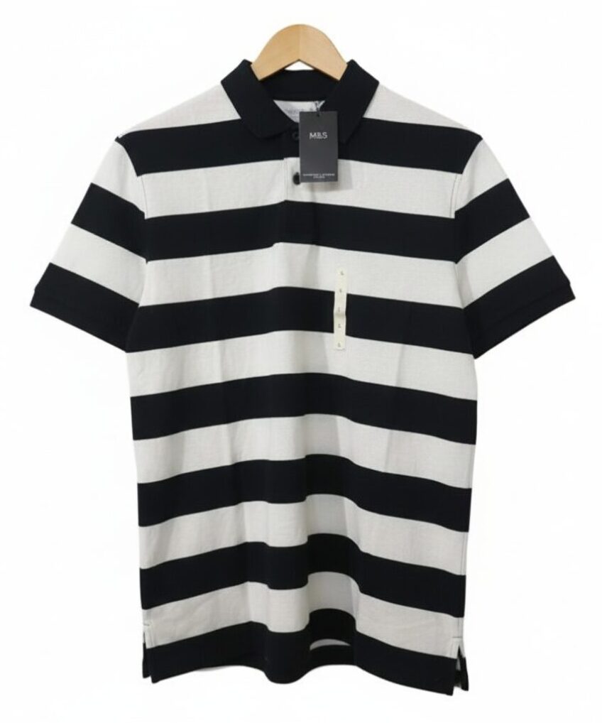 M&S Pure Cotton Regular Fit Polo Shirt