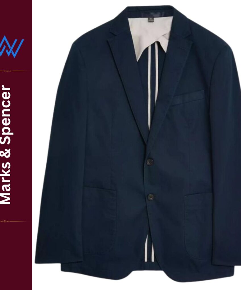 M&S Responsibily Sourced Cotton Blazer