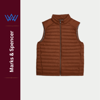 M&S 157Stormwear Parachute Sleeveless Jacket ( REG FIT)