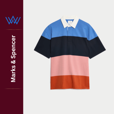 M&S 1884 Half Sleeve Polo T-shirt