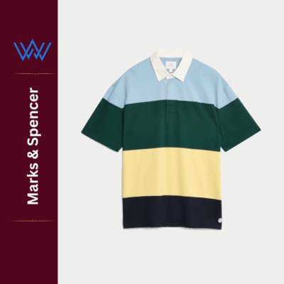 M&S 1884 Half Sleeve Polo T-shirt