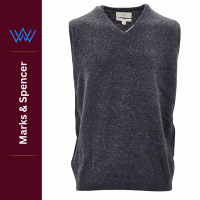 M&S Collection Pure Extra Fine Lambswool Sleeveless Jumper